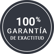 Cálculos 100% precisos